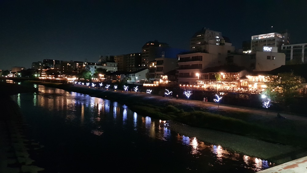 Le long de la Kamo River