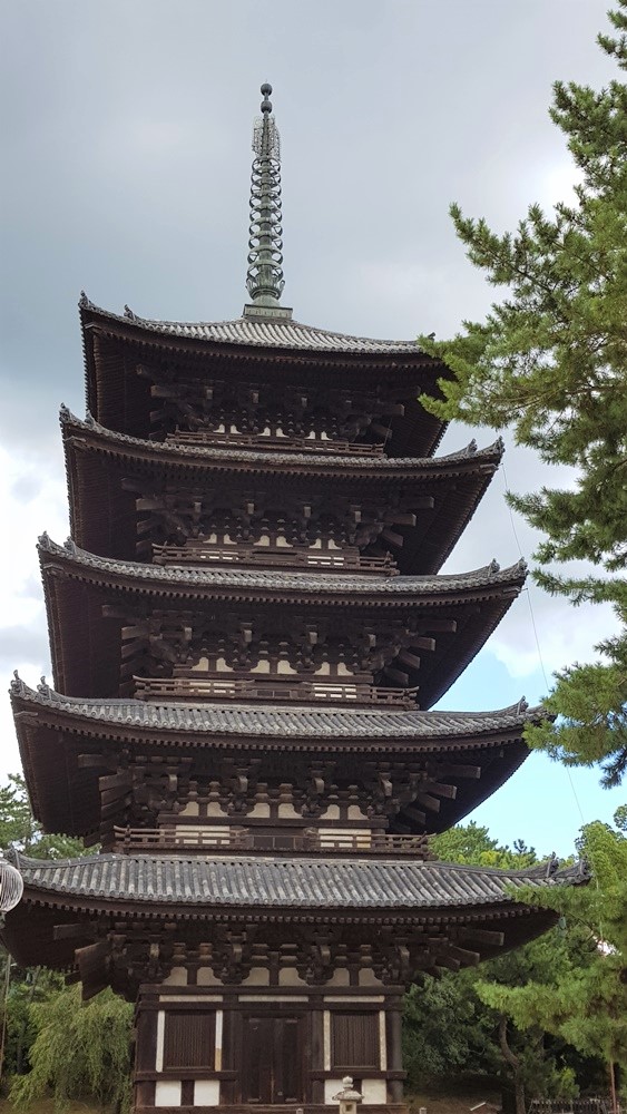 Pagode à 5 étages du temple Kofuku-ji