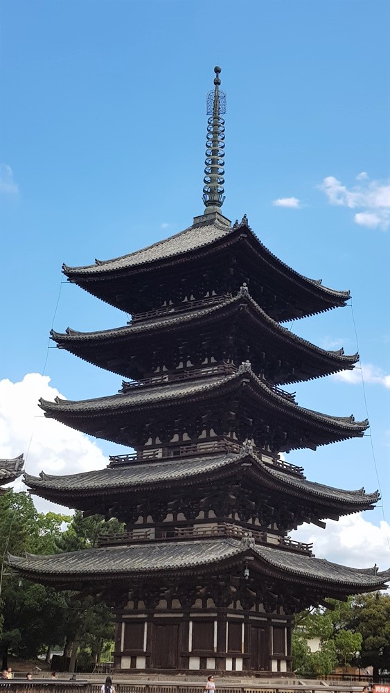 Pagode à 5 étages du temple Kofuku-ji
